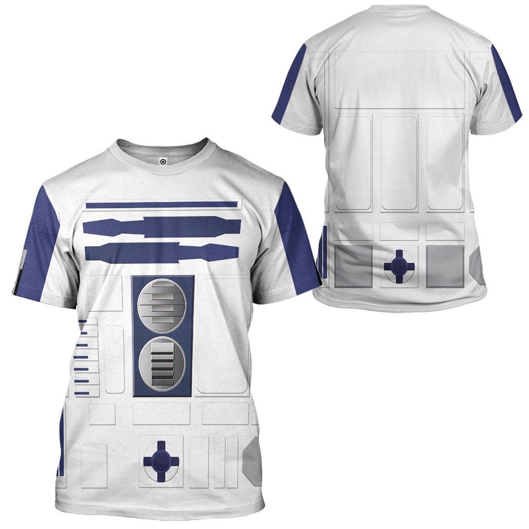  R2D2 Cosplay Custom Tshirt Hoodie Apparel