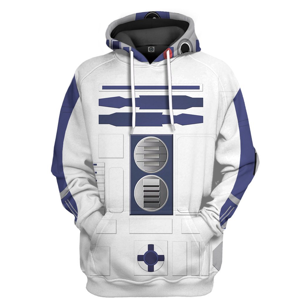  R2D2 Cosplay Custom Tshirt Hoodie Apparel