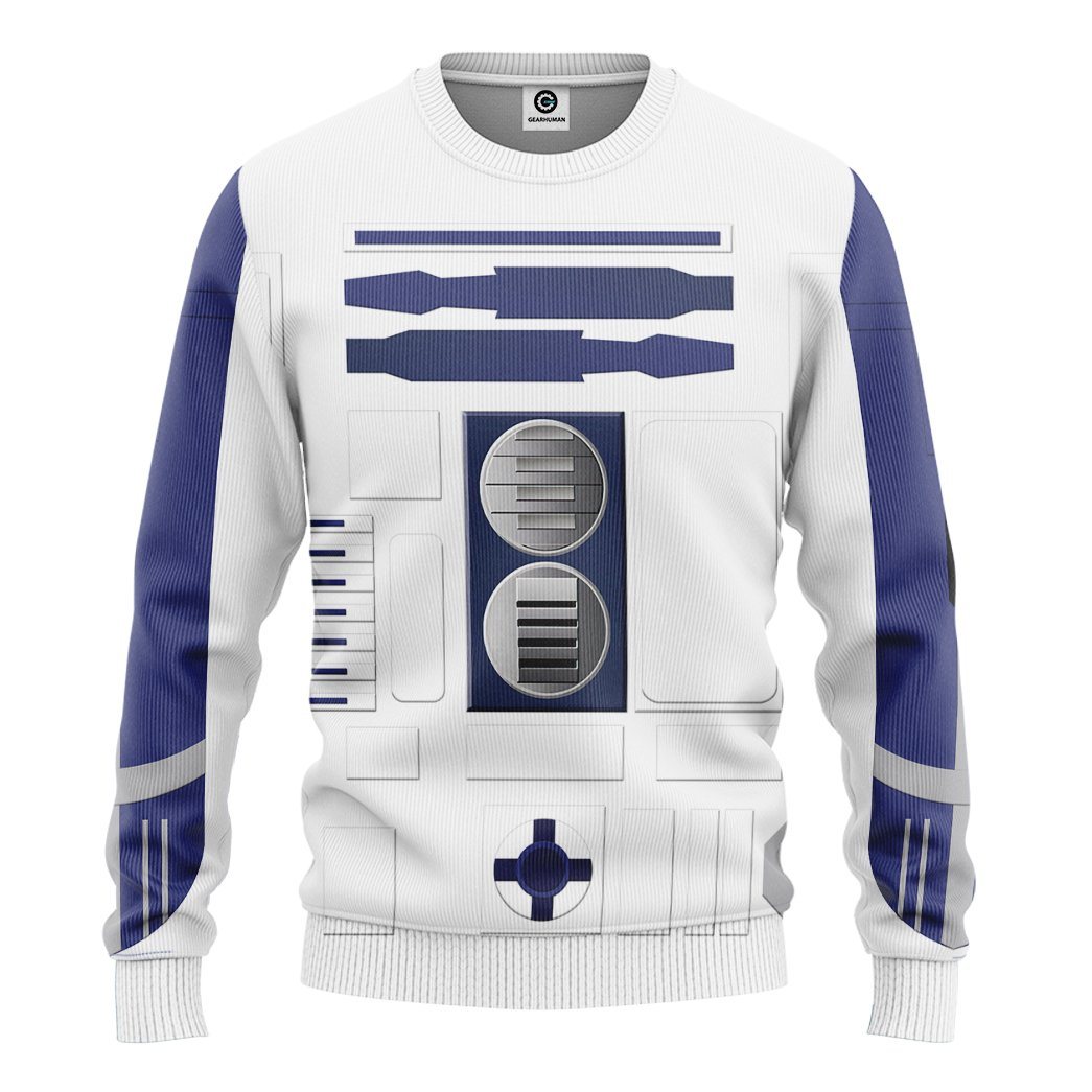  R2D2 Cosplay Custom Tshirt Hoodie Apparel