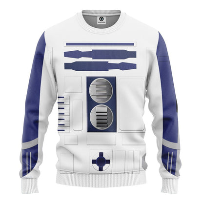  R2D2 Cosplay Custom Tshirt Hoodie Apparel
