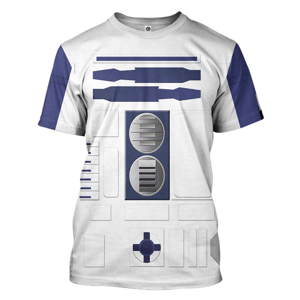  R2D2 Cosplay Custom Tshirt Hoodie Apparel