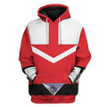  Red Power Rangers Time Force Tshirt Hoodie Apparel