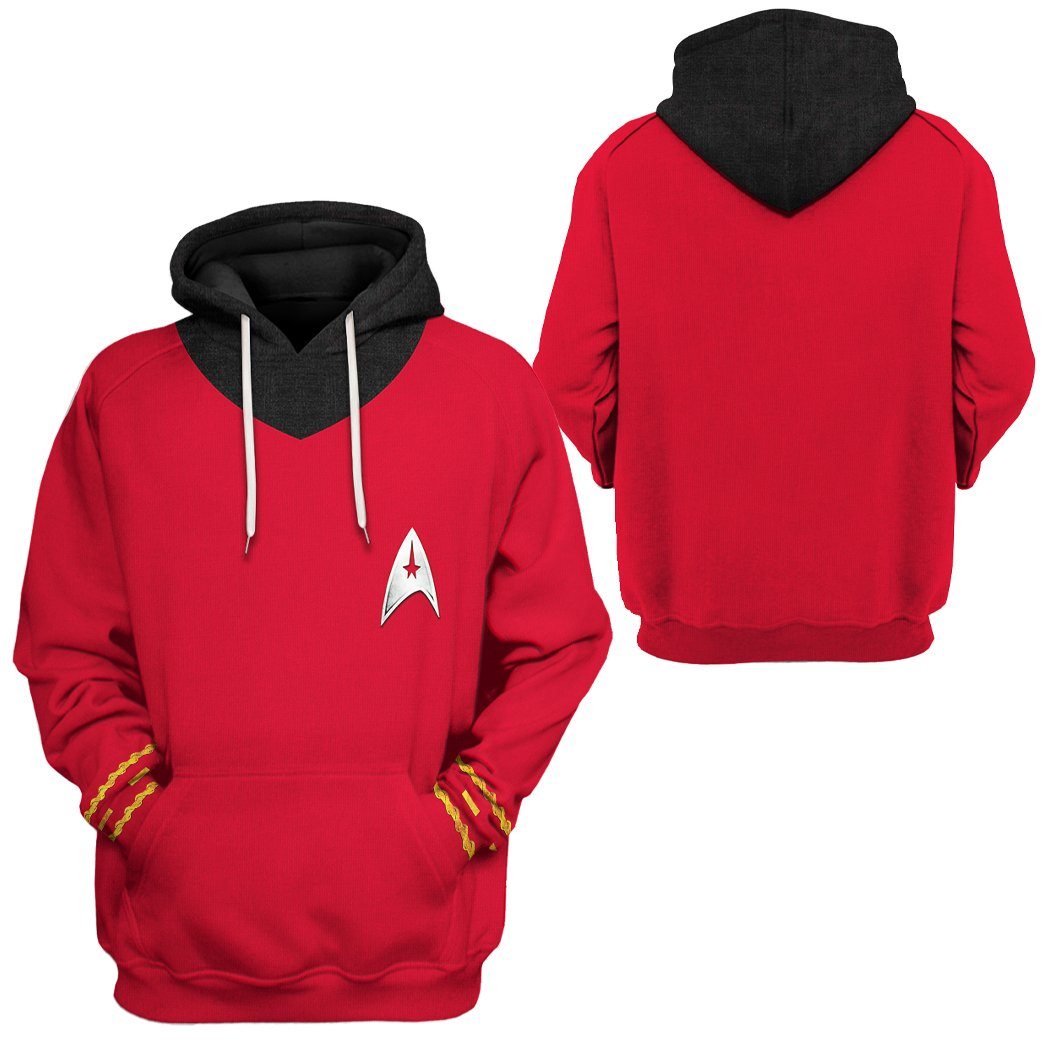  S.T The Original Series 1966 1969 Red Custom Tshirt Hoodie Apparel