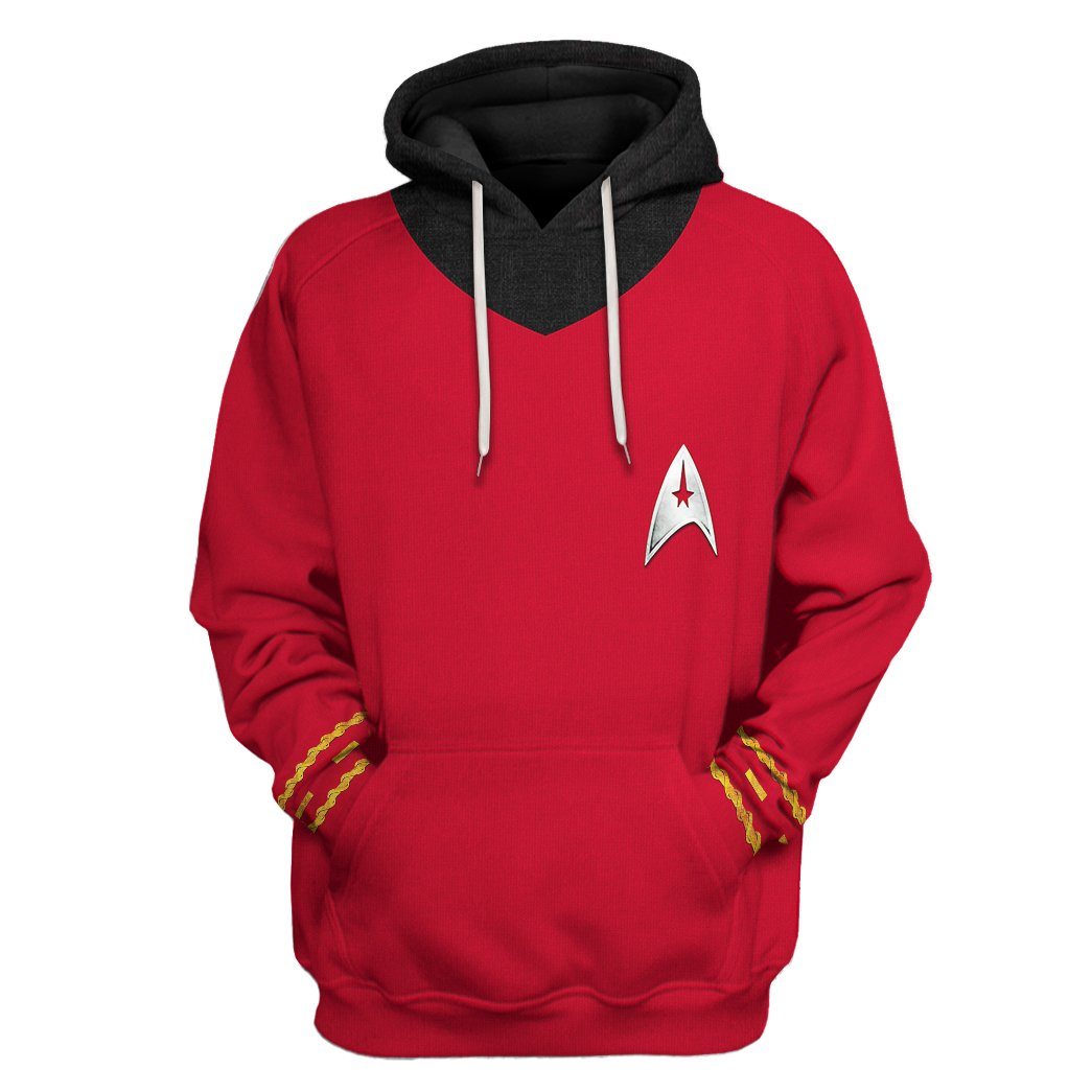  S.T The Original Series 1966 1969 Red Custom Tshirt Hoodie Apparel