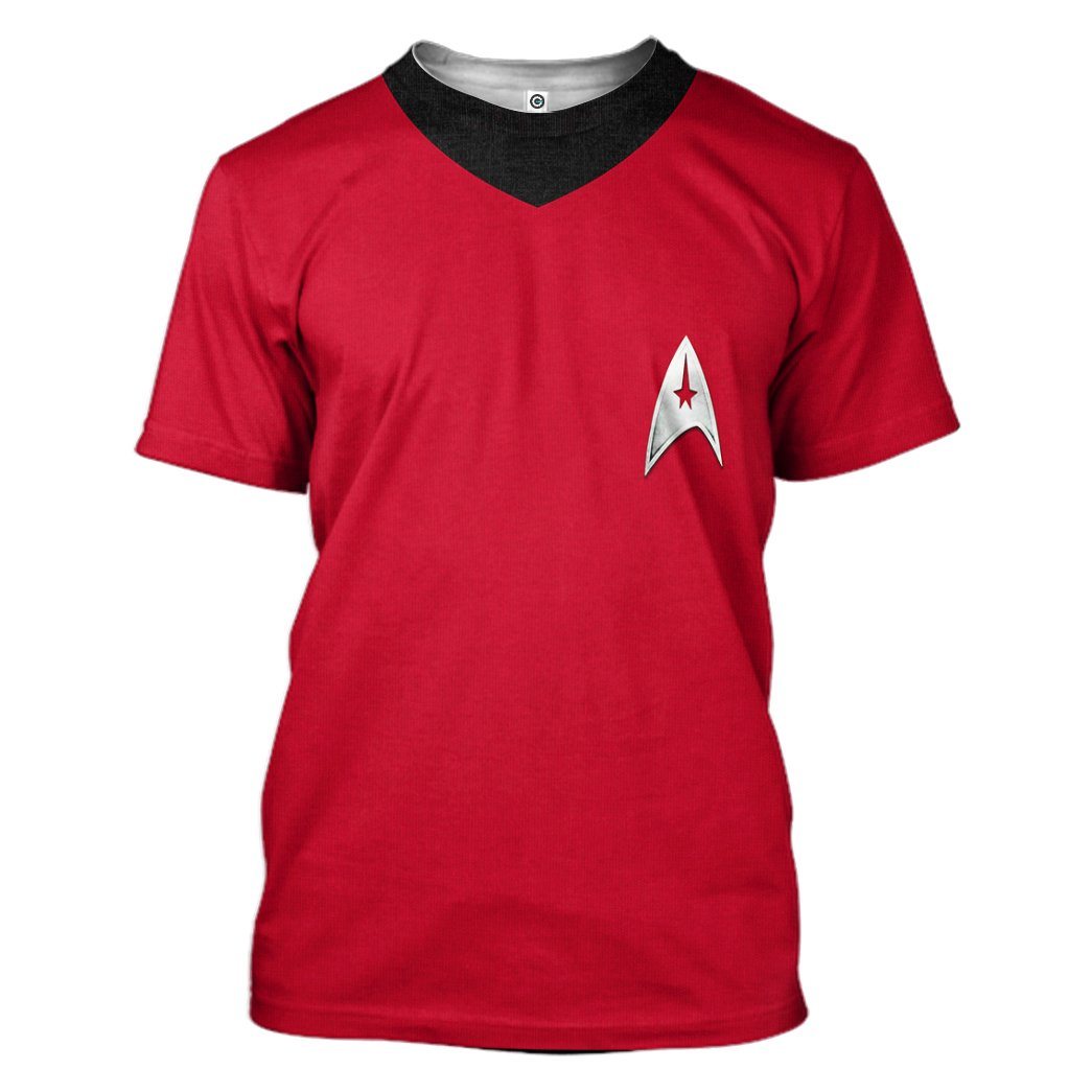  S.T The Original Series 1966 1969 Red Custom Tshirt Hoodie Apparel