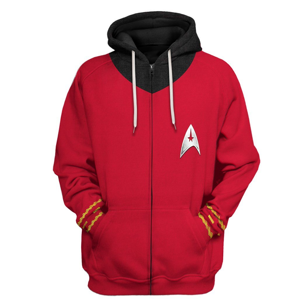  S.T The Original Series 1966 1969 Red Custom Tshirt Hoodie Apparel
