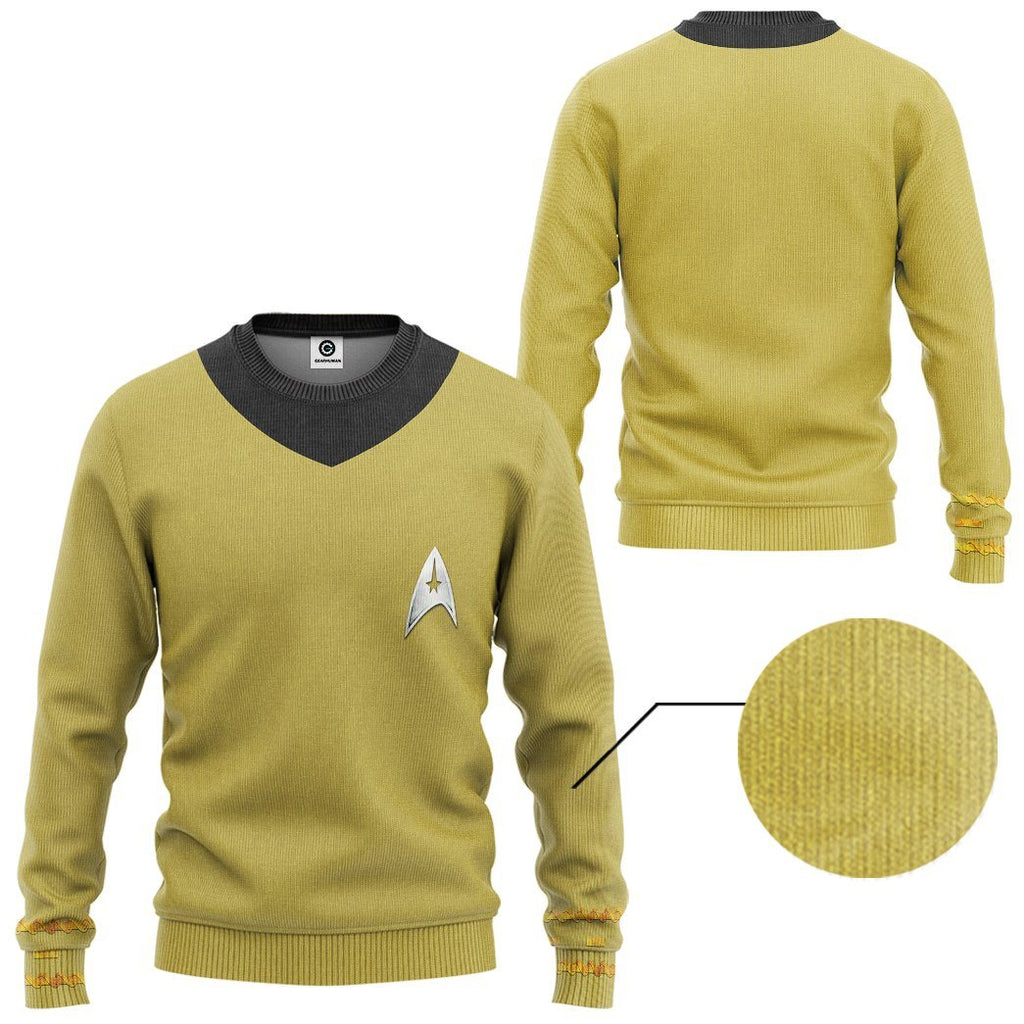  S.T The Original Series 1966 1969 Yellow Custom Tshirt Hoodie Apparel