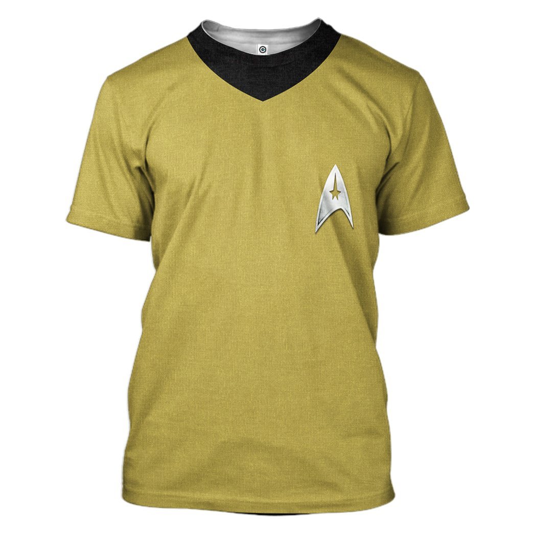  S.T The Original Series 1966 1969 Yellow Custom Tshirt Hoodie Apparel