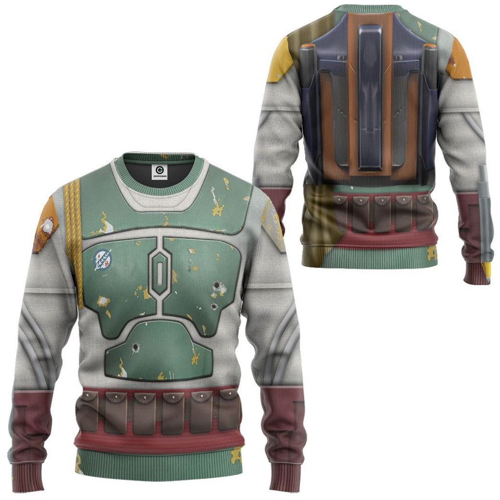 S.W Boba Fett Tshirt Hoodie Apparel
