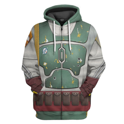  S.W Boba Fett Tshirt Hoodie Apparel