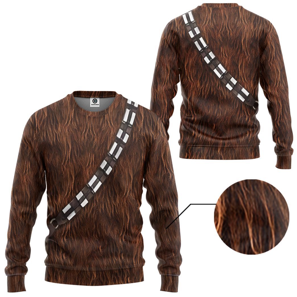  S.W ChewBacca Set Custom Tshirt Hoodie Apparel