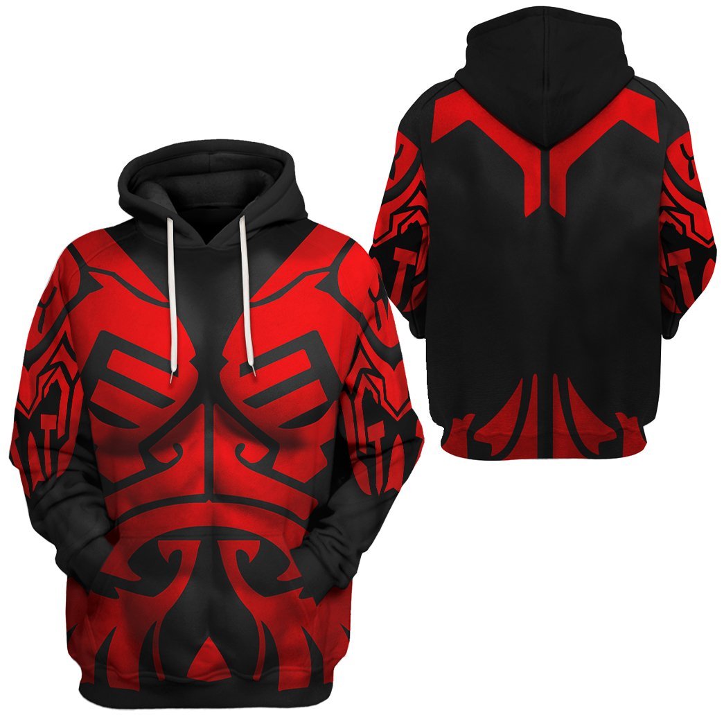  S.W Darth Maul Cosplay Custom Tshirt Hoodie Apparel