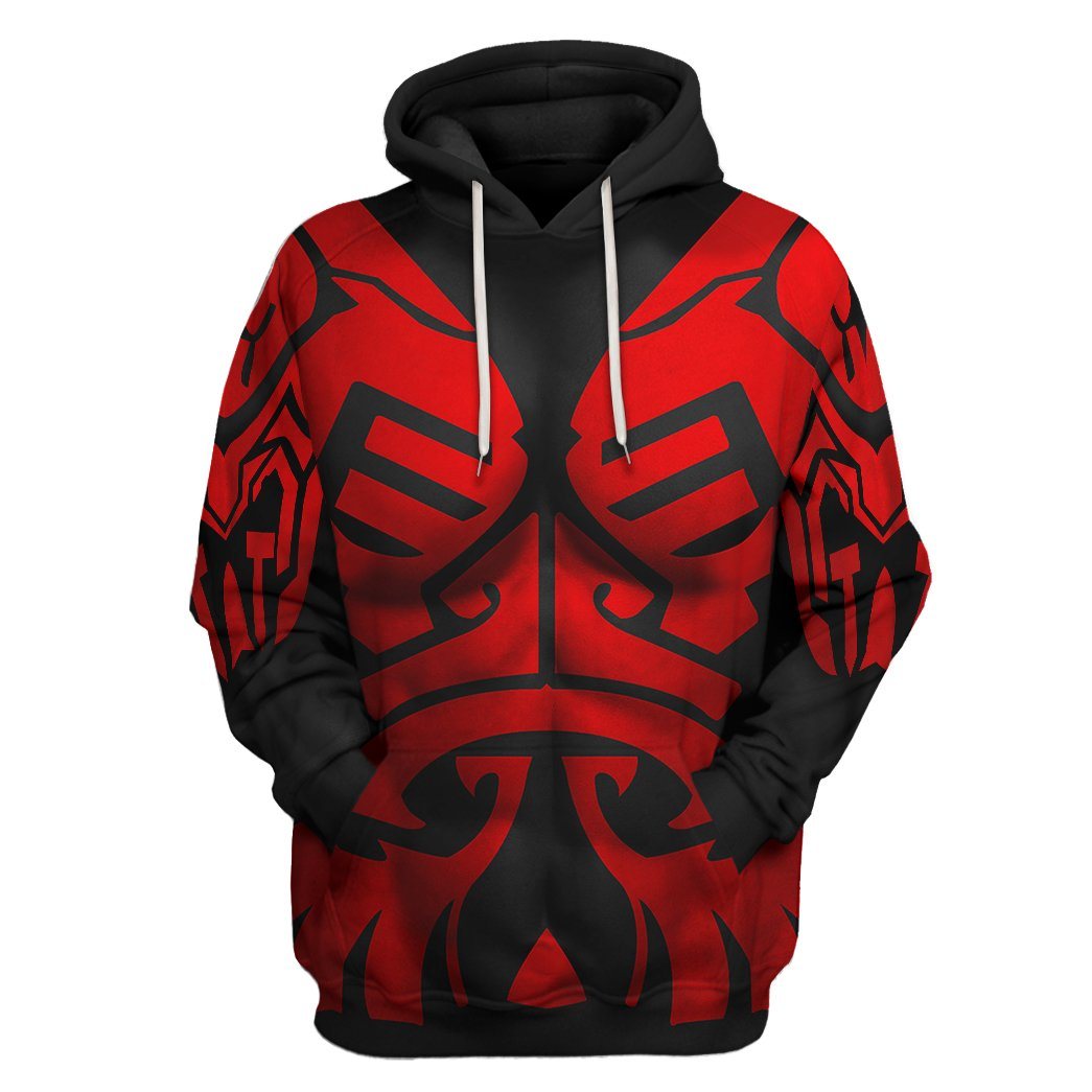  S.W Darth Maul Cosplay Custom Tshirt Hoodie Apparel