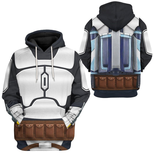  S.W Jango Fett Costume Tshirt Hoodie Apparel