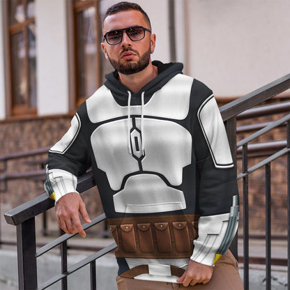  S.W Jango Fett Costume Tshirt Hoodie Apparel