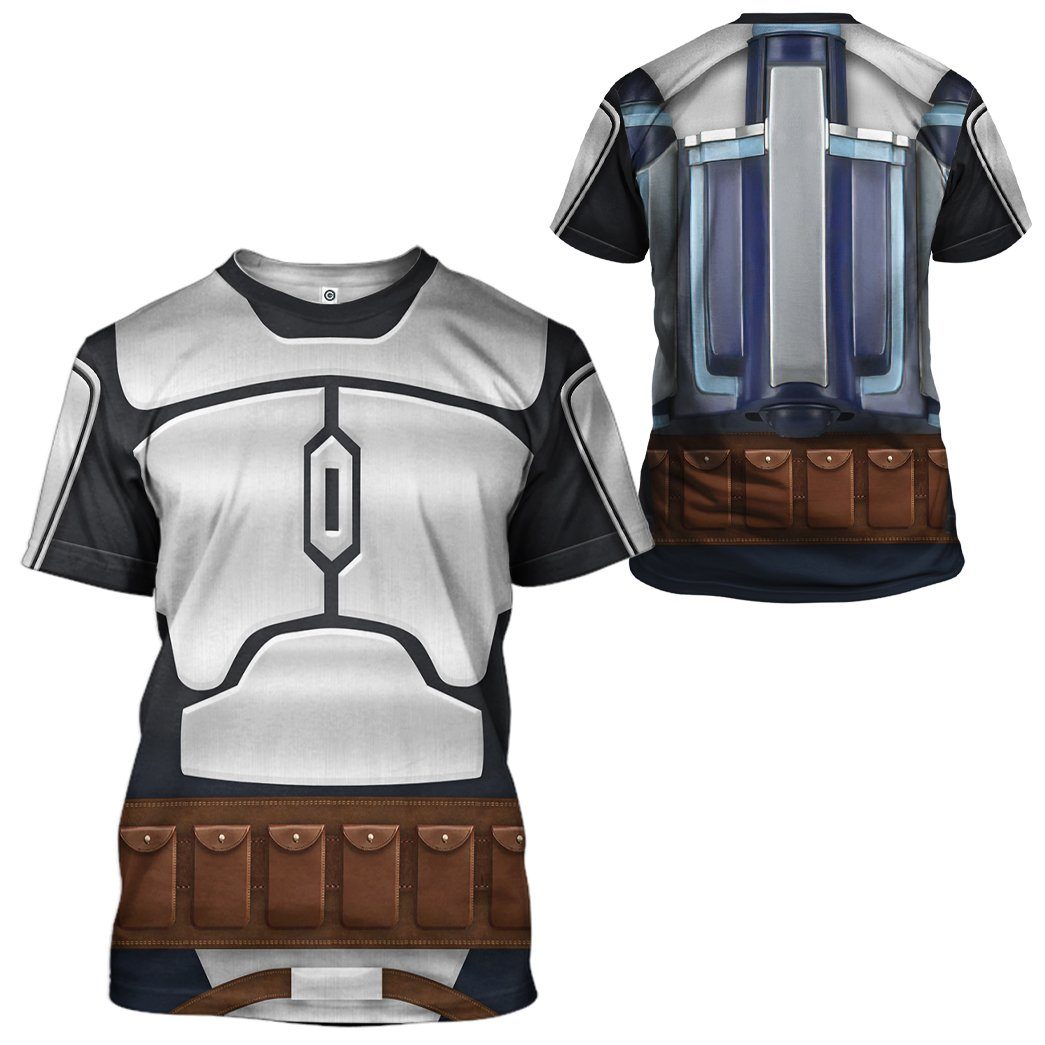  S.W Jango Fett Costume Tshirt Hoodie Apparel