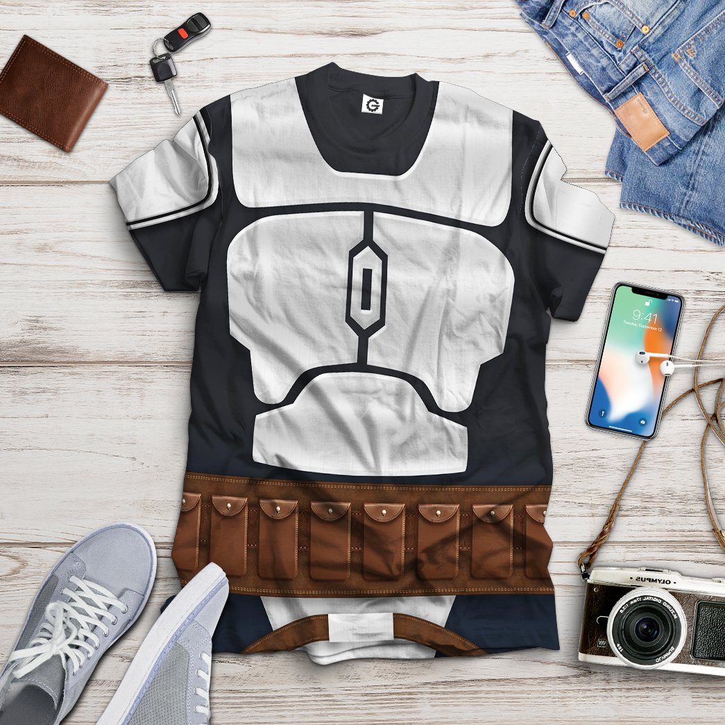  S.W Jango Fett Costume Tshirt Hoodie Apparel