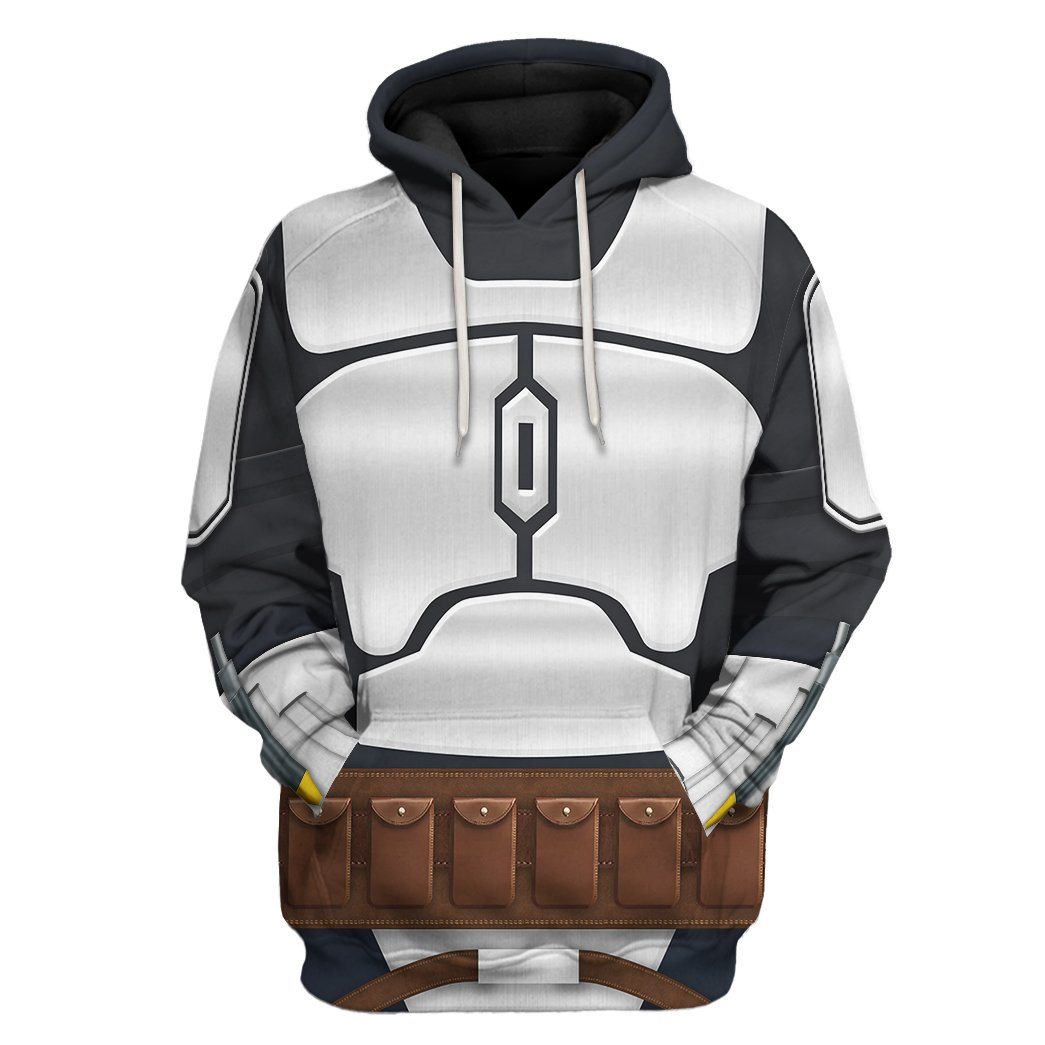  S.W Jango Fett Costume Tshirt Hoodie Apparel