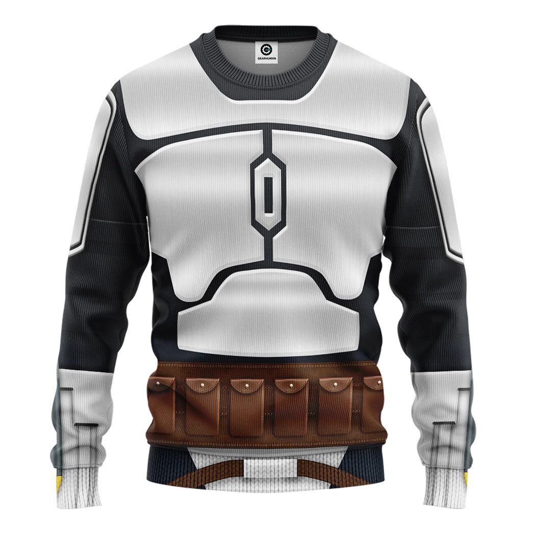  S.W Jango Fett Costume Tshirt Hoodie Apparel