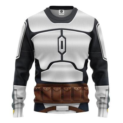  S.W Jango Fett Costume Tshirt Hoodie Apparel