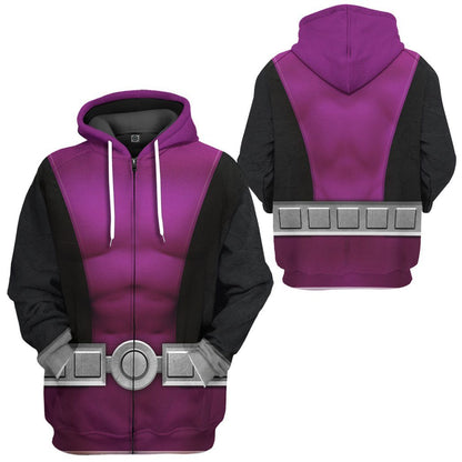  Teen Titan Beast Boy Cosplay Custom Tshirt Hoodie Apparel