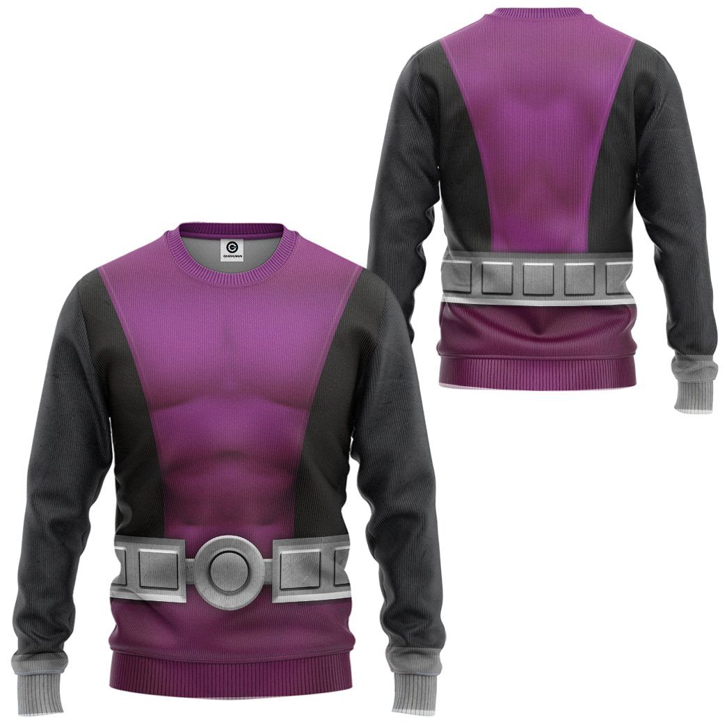  Teen Titan Beast Boy Cosplay Custom Tshirt Hoodie Apparel