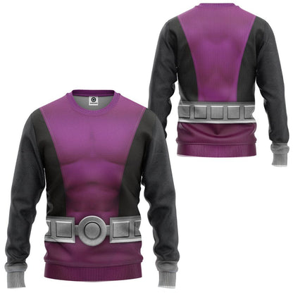  Teen Titan Beast Boy Cosplay Custom Tshirt Hoodie Apparel