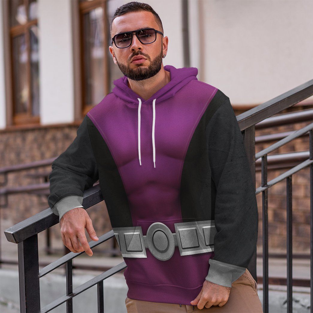  Teen Titan Beast Boy Cosplay Custom Tshirt Hoodie Apparel