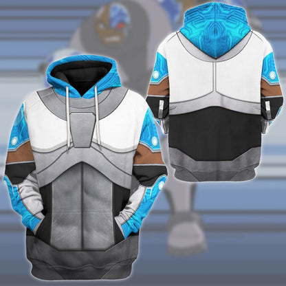  Teen Titan Cyborg Cosplay Custom Tshirt Hoodie Apparel