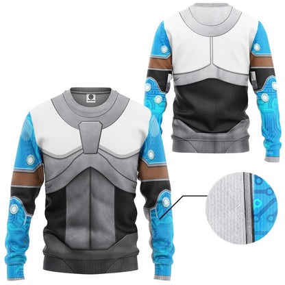  Teen Titan Cyborg Cosplay Custom Tshirt Hoodie Apparel