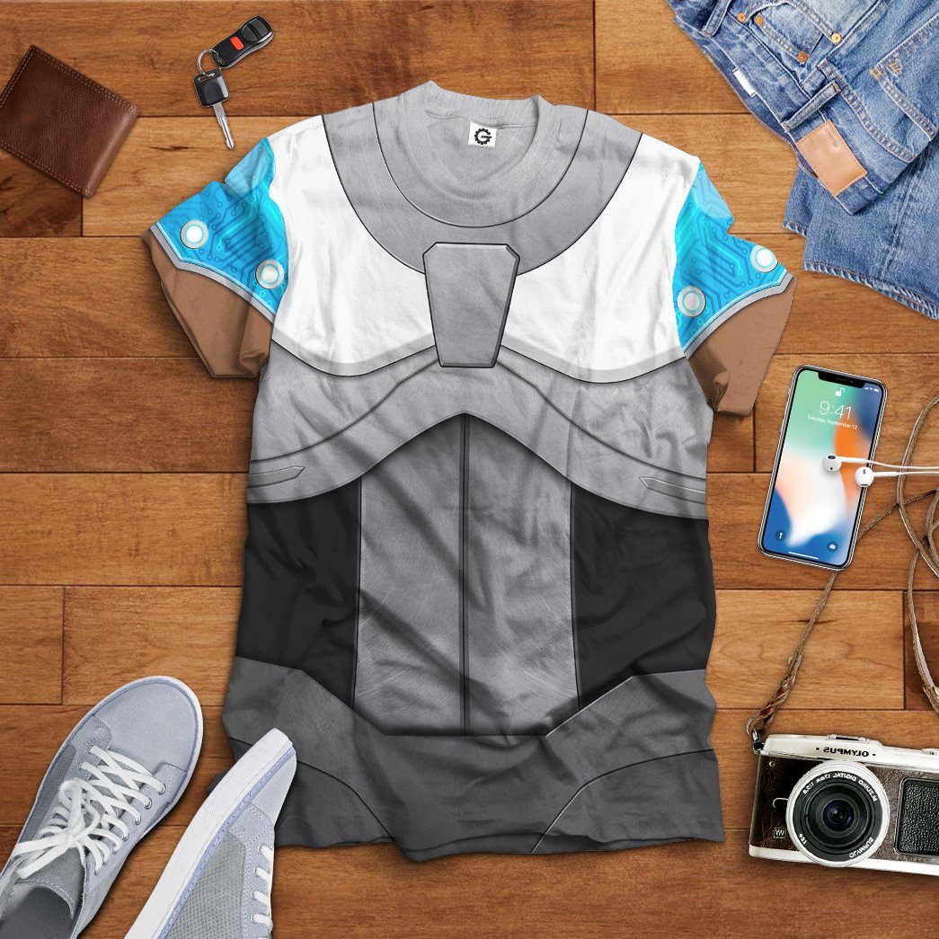  Teen Titan Cyborg Cosplay Custom Tshirt Hoodie Apparel