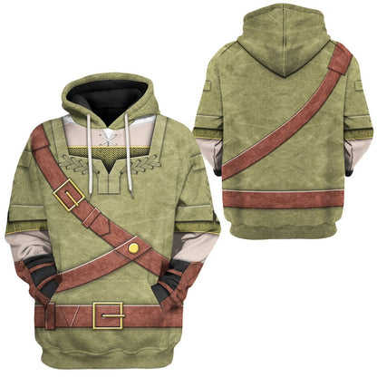  The Legend Of Zelda Link Cosplay Custom Tshirt Hoodie Apparel