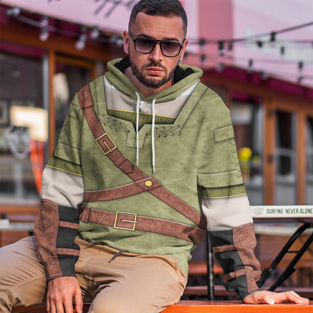  The Legend Of Zelda Link Cosplay Custom Tshirt Hoodie Apparel