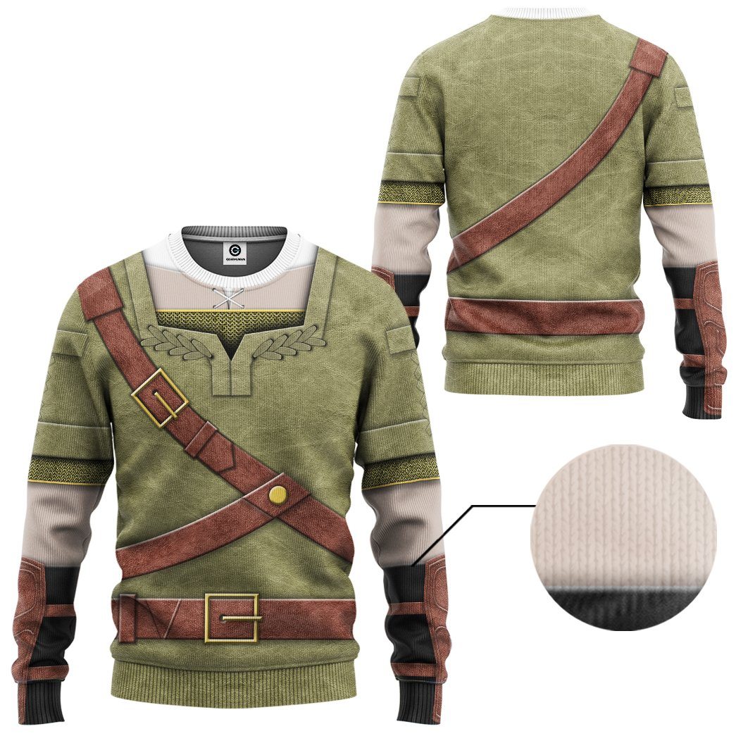  The Legend Of Zelda Link Cosplay Custom Tshirt Hoodie Apparel
