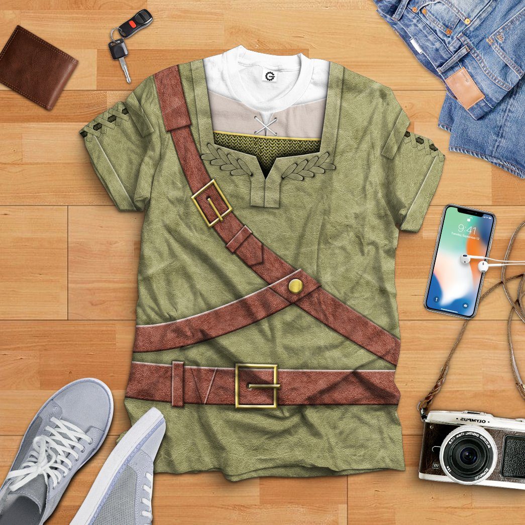  The Legend Of Zelda Link Cosplay Custom Tshirt Hoodie Apparel