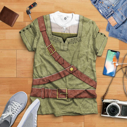  The Legend Of Zelda Link Cosplay Custom Tshirt Hoodie Apparel