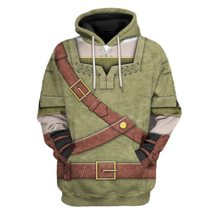  The Legend Of Zelda Link Cosplay Custom Tshirt Hoodie Apparel