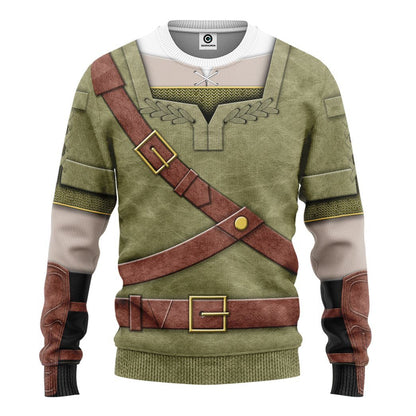  The Legend Of Zelda Link Cosplay Custom Tshirt Hoodie Apparel