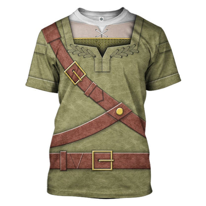  The Legend Of Zelda Link Cosplay Custom Tshirt Hoodie Apparel