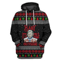  The Shining Baby It's Cold Outside Ugly Christmas Custom Tshirt Hoodie Apparel