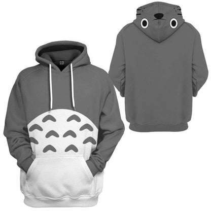  Totoro Custom Hoodie Apparel
