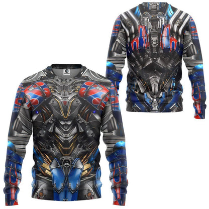  Transformer Optimus Prime Custom Tshirt Hoodie Apparel