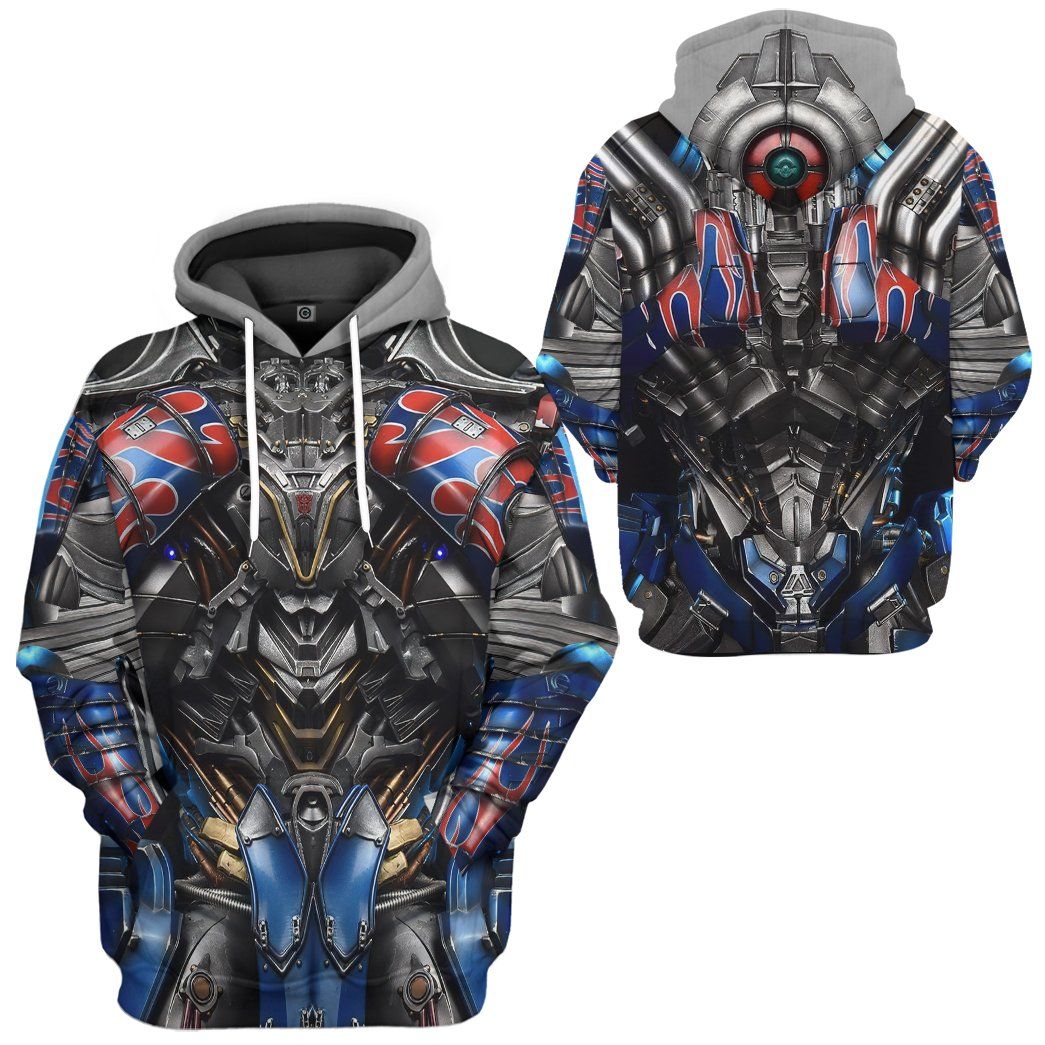  Transformer Optimus Prime Custom Tshirt Hoodie Apparel