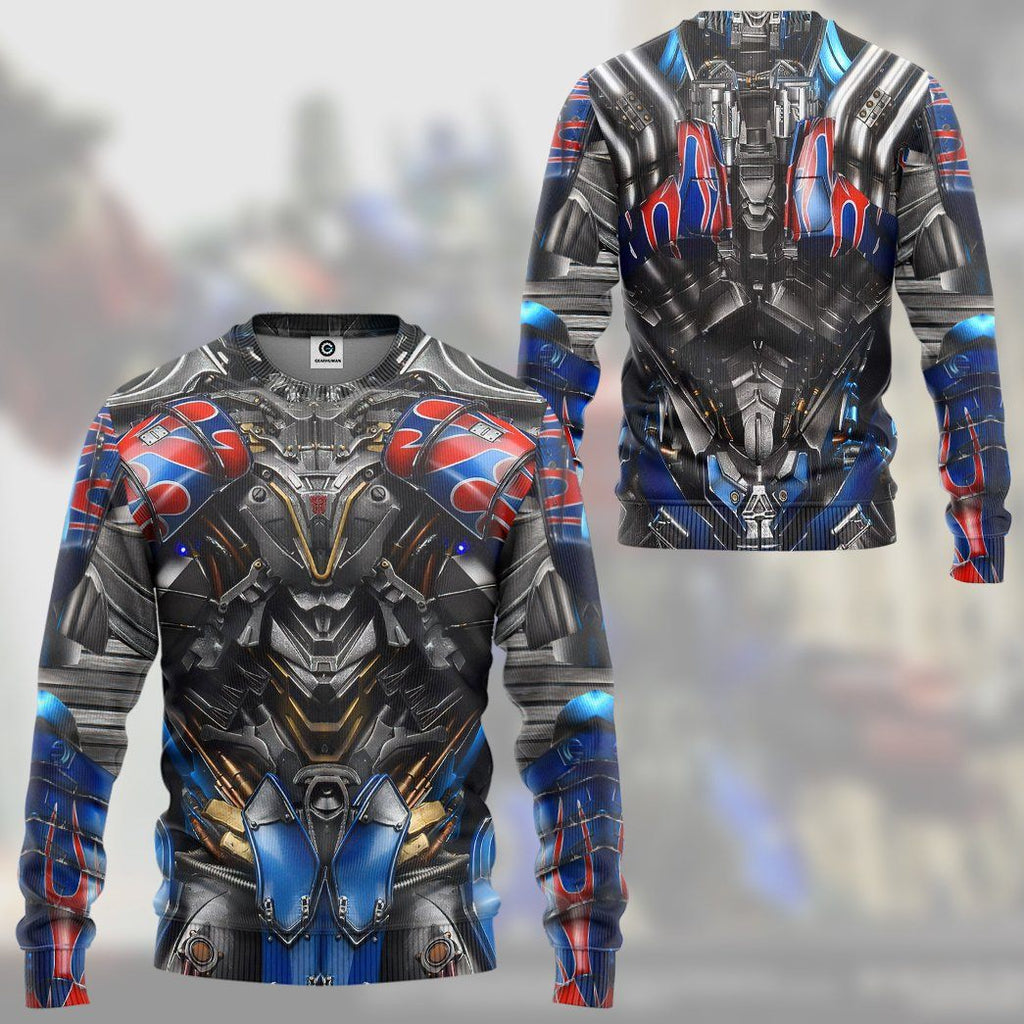  Transformer Optimus Prime Custom Tshirt Hoodie Apparel