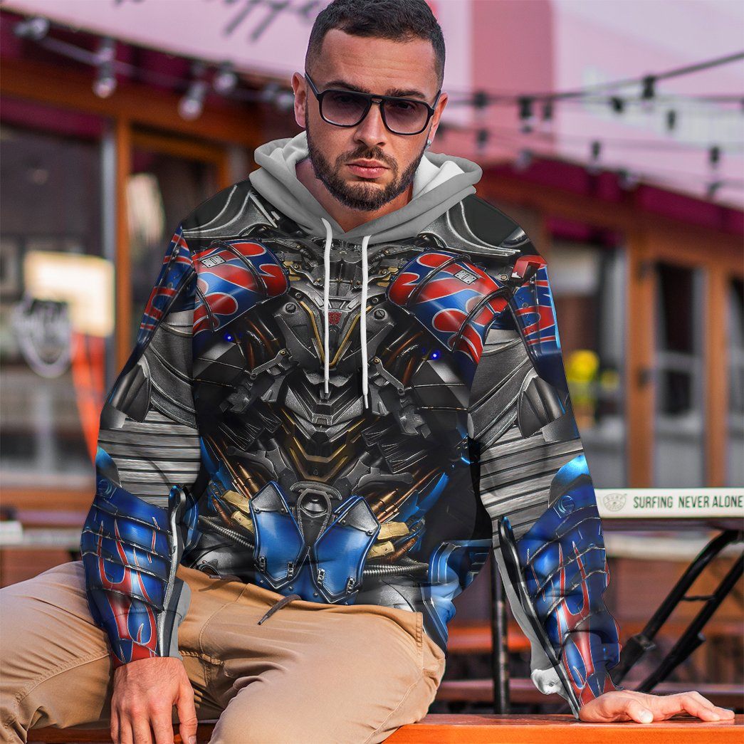  Transformer Optimus Prime Custom Tshirt Hoodie Apparel