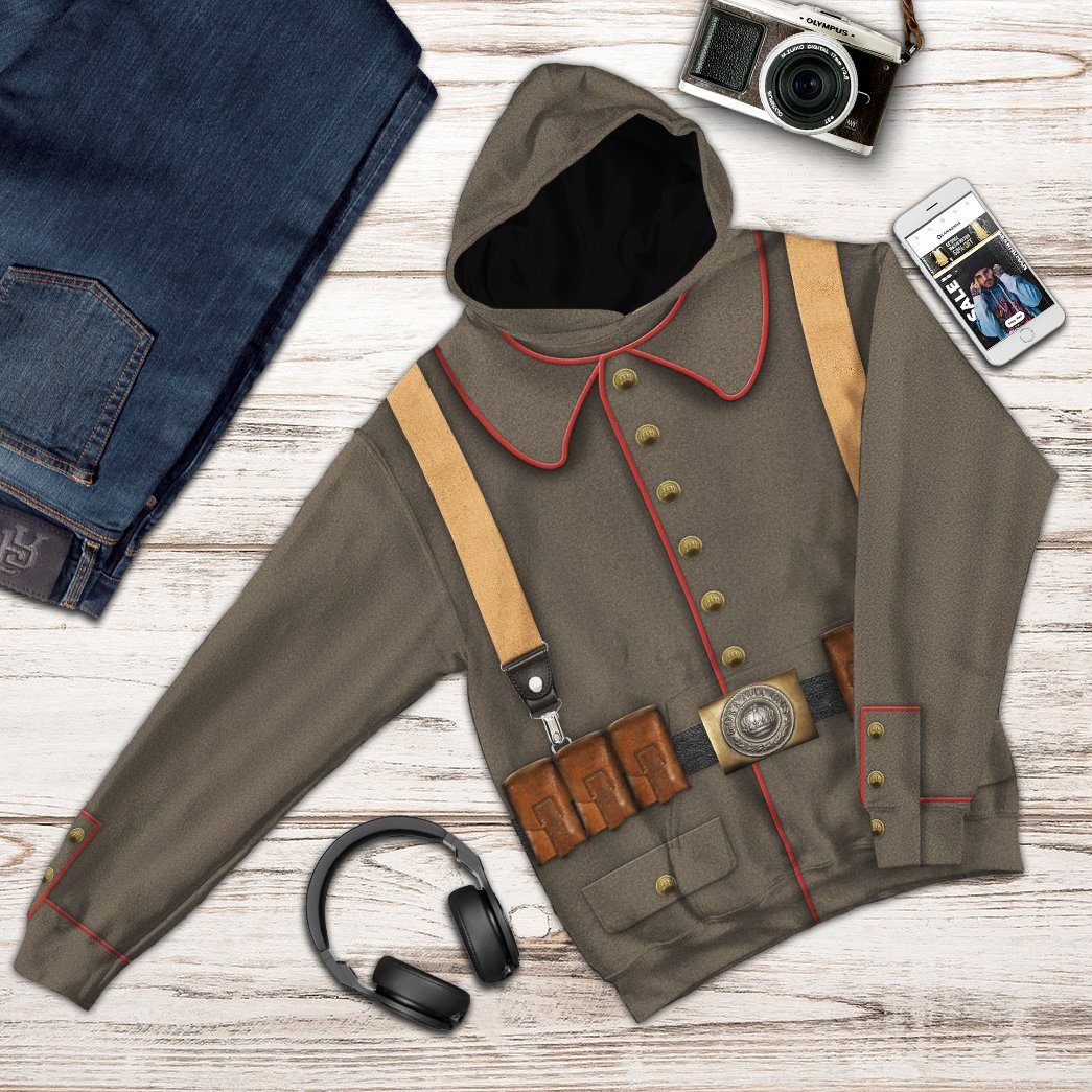  WW1 German Soldier Tshirt Hoodie Apparel