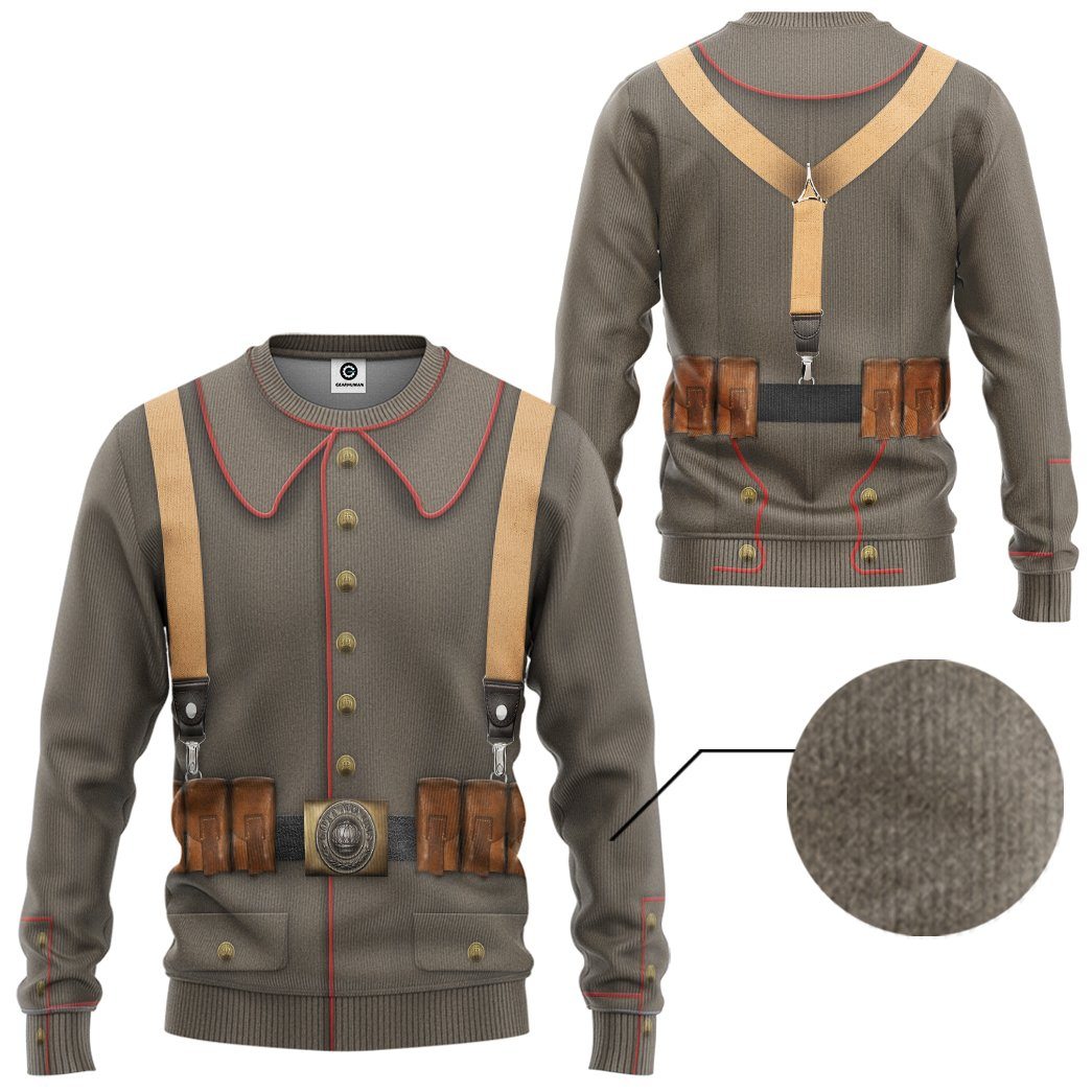  WW1 German Soldier Tshirt Hoodie Apparel