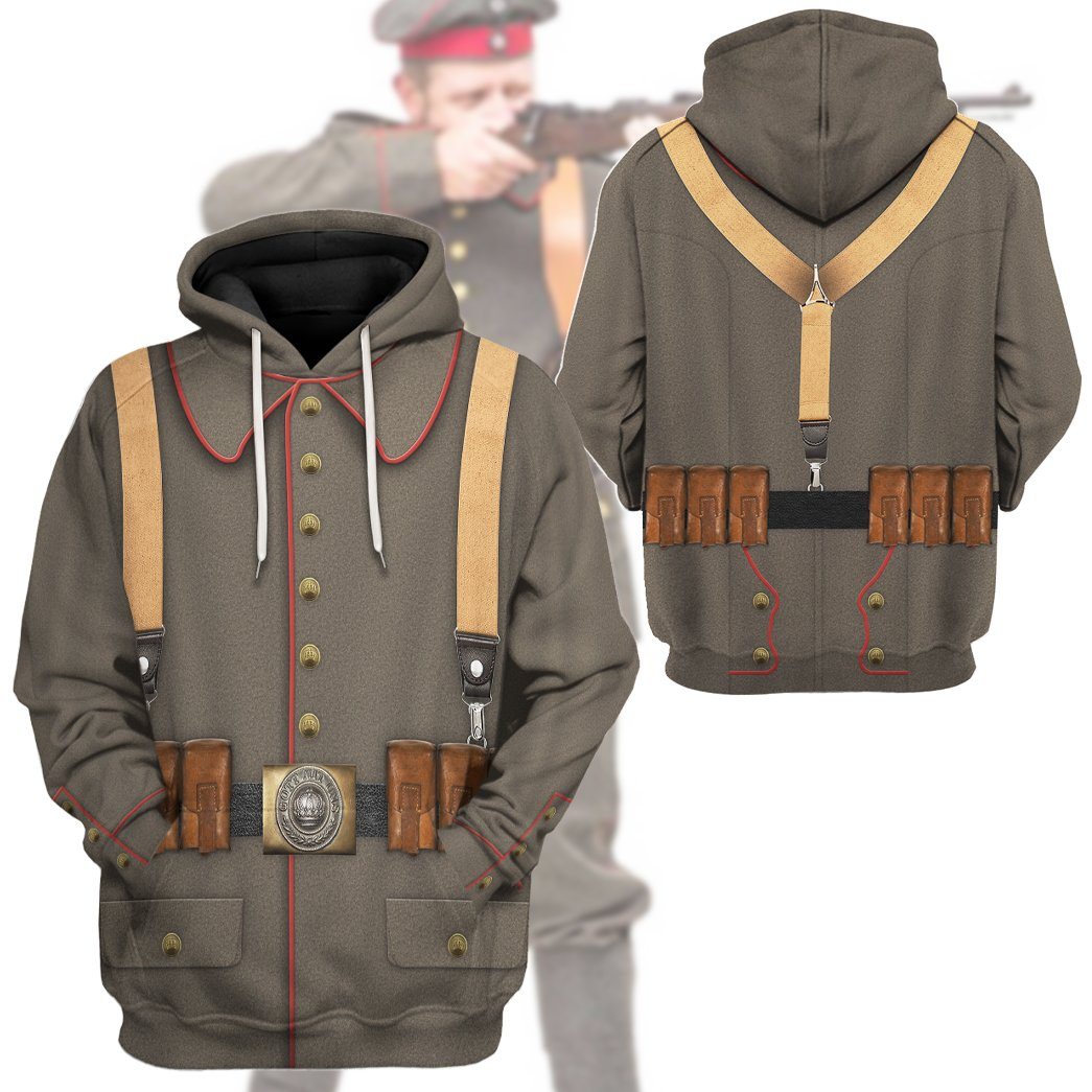  WW1 German Soldier Tshirt Hoodie Apparel