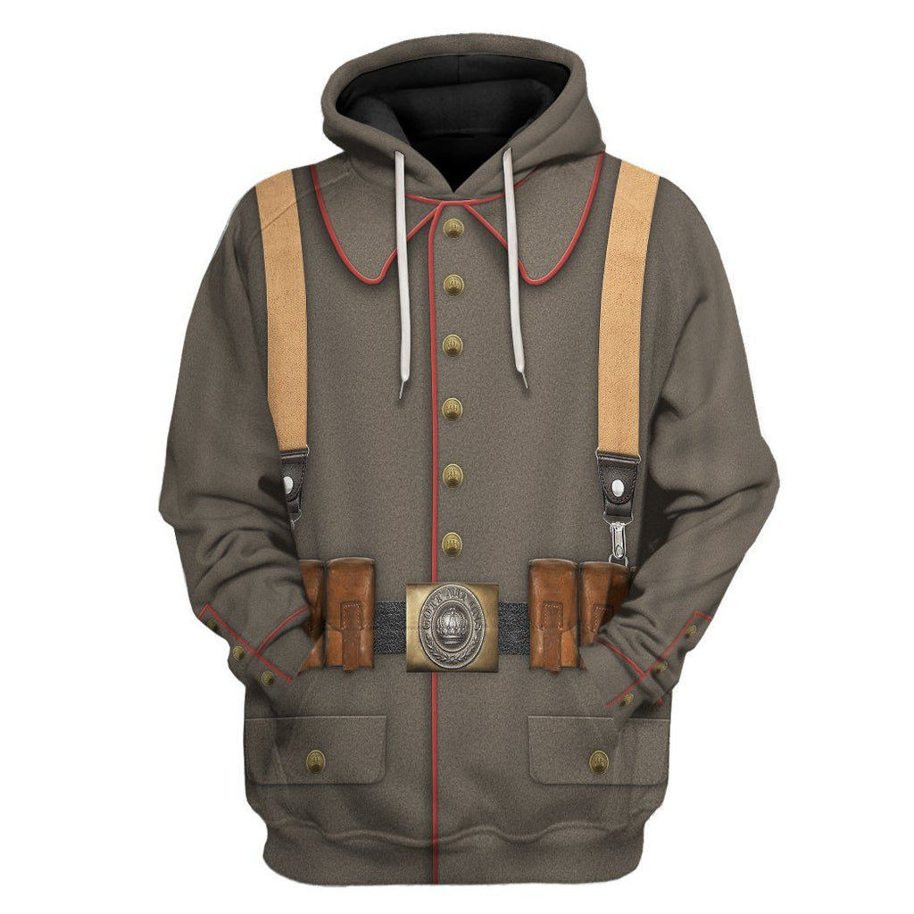  WW1 German Soldier Tshirt Hoodie Apparel