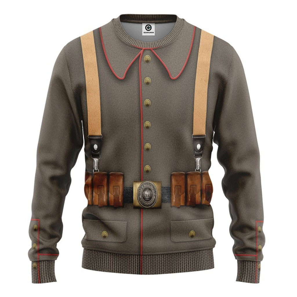  WW1 German Soldier Tshirt Hoodie Apparel